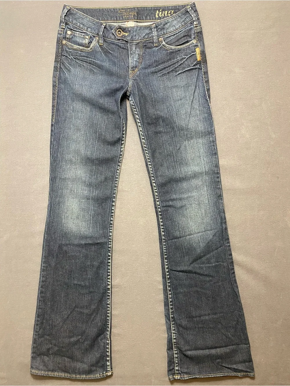 Silver Jeans Women’s Tina Medium Blue Bootcut Jeans Size 29/35